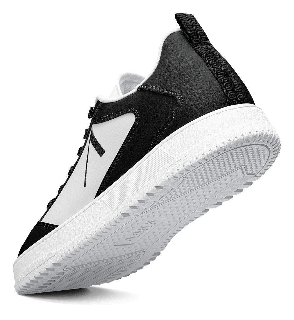 ARKK Collection Visuklass Leather Stratr65 | White Jet Black | Men Visuklass